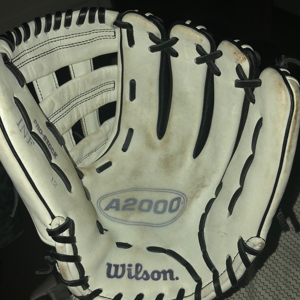 Wilson A2000 softball glove.